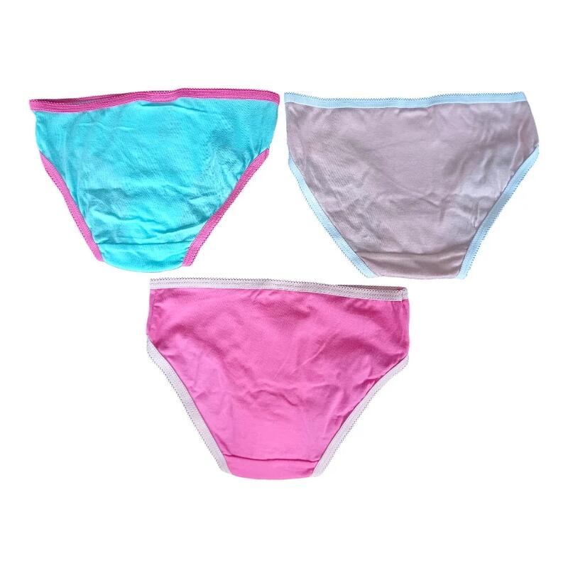 Set 3 perechi chiloți fete, multicolor, 100% bumbac, Happy, Gabby's Dollhouse