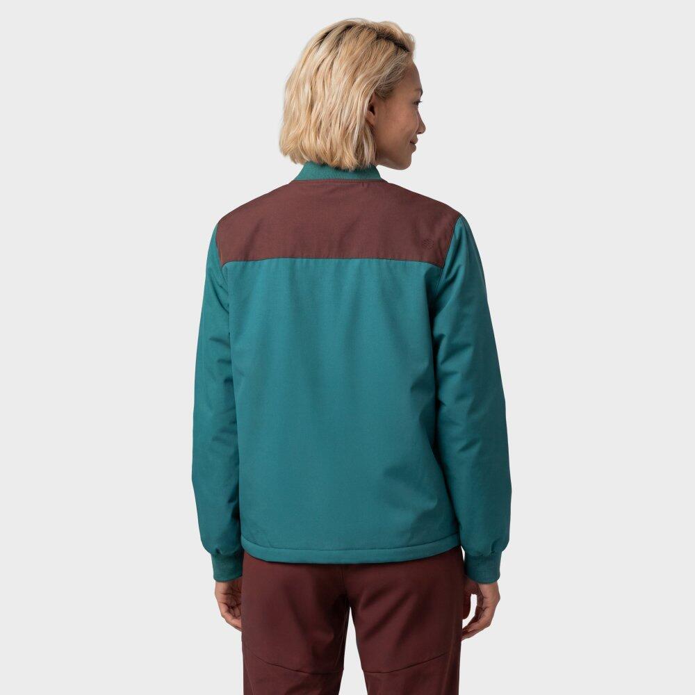 Veste randonnée isolante col bomber homme Femme Sarek-W Blue Bleu 6/7