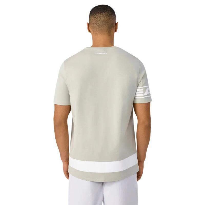 Camiseta Head Pro Player Gris Claro 5/5