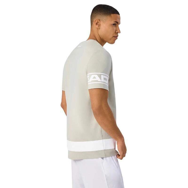 Camiseta Head Pro Player Gris Claro 4/5