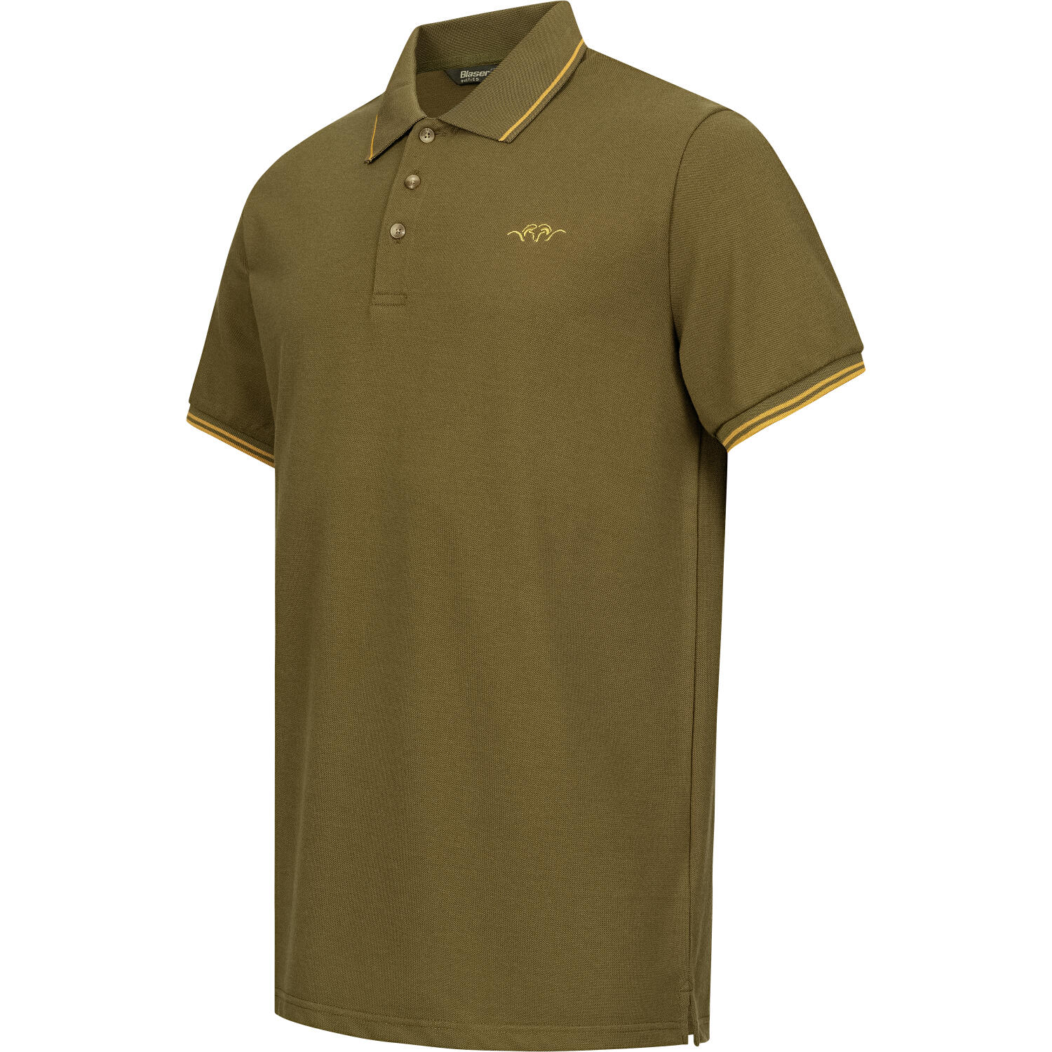 Blaser Polo Shirt 22 Herren (Dunkel Oliv) Größe M 2/4