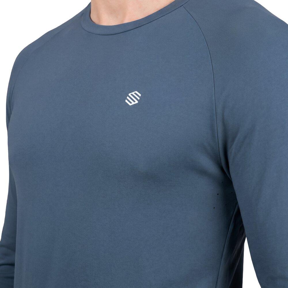 Camiseta manga larga montaña hombre Nahuel Blue Azul 5/7