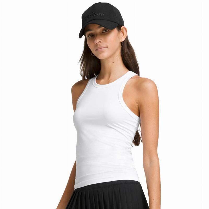 Camiseta Branca para Mulheres Wilson Fieldhouse Lite 3/5