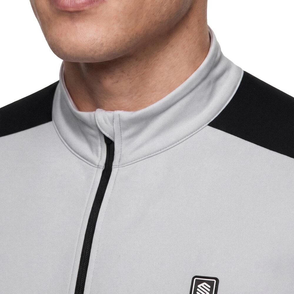 Maillot ciclismo térmico hombre SRX M4 Poggio Gris 5/7