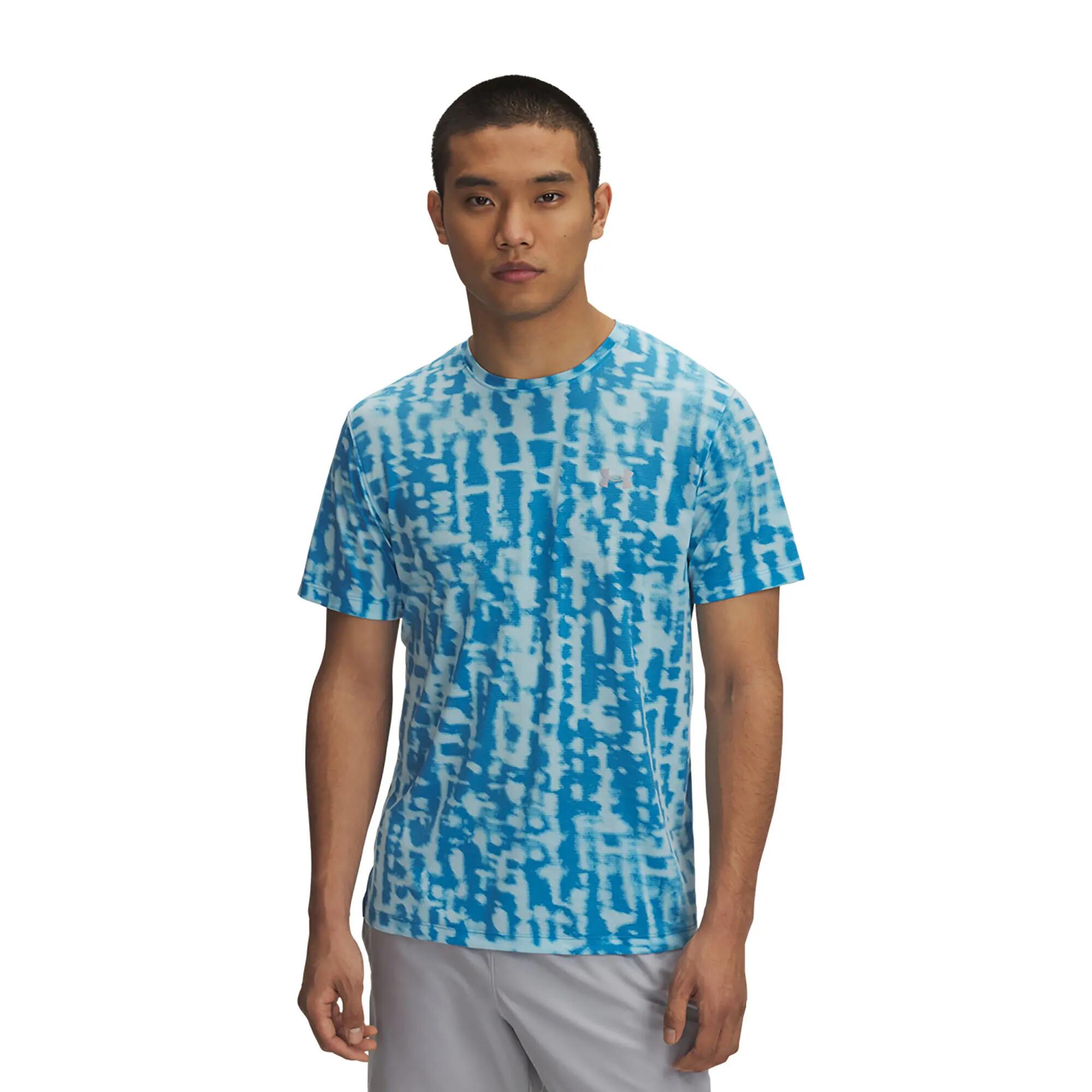 Férfi Under Armour Launch Printed futópóló 3/3