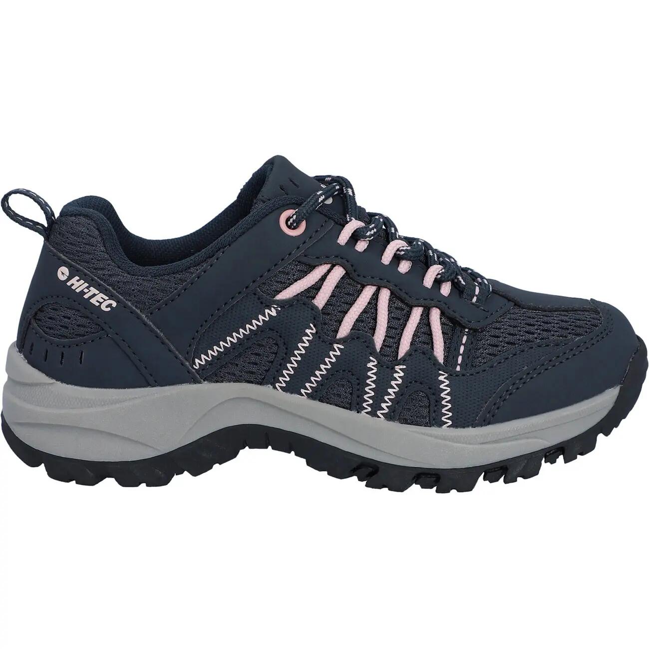 HI-TEC Hi-Tec Wandelschoen Jaguar JRG - Meisjes - Donker Blauw  BLAUW/ROOS 31 3/7
