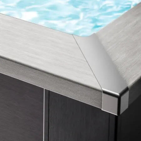 Gre Rechteckiger Hochbeckenpool aus Verbundstoff KPCOR2814T 6/6