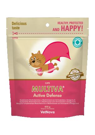 Complément multivitaminé et multiminéral pour chats