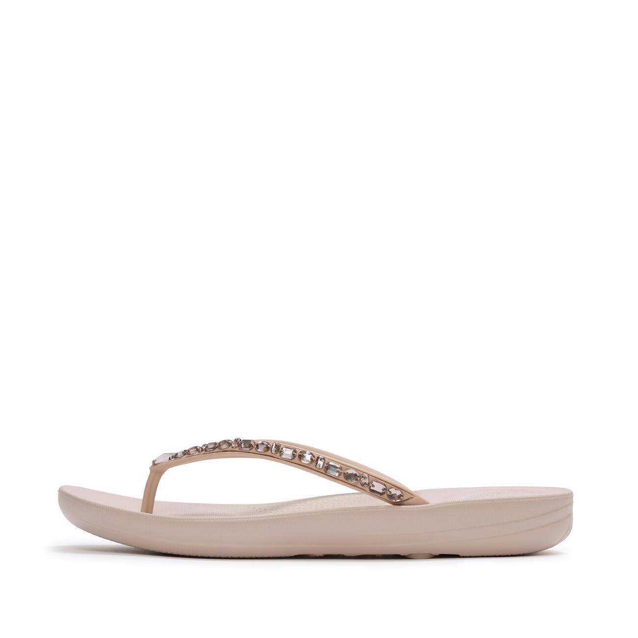 FITFLOP FitFlop Iqushion Multi-Crystal Ergonomic Flip-Flops  NUDE ROSE 39 3/7