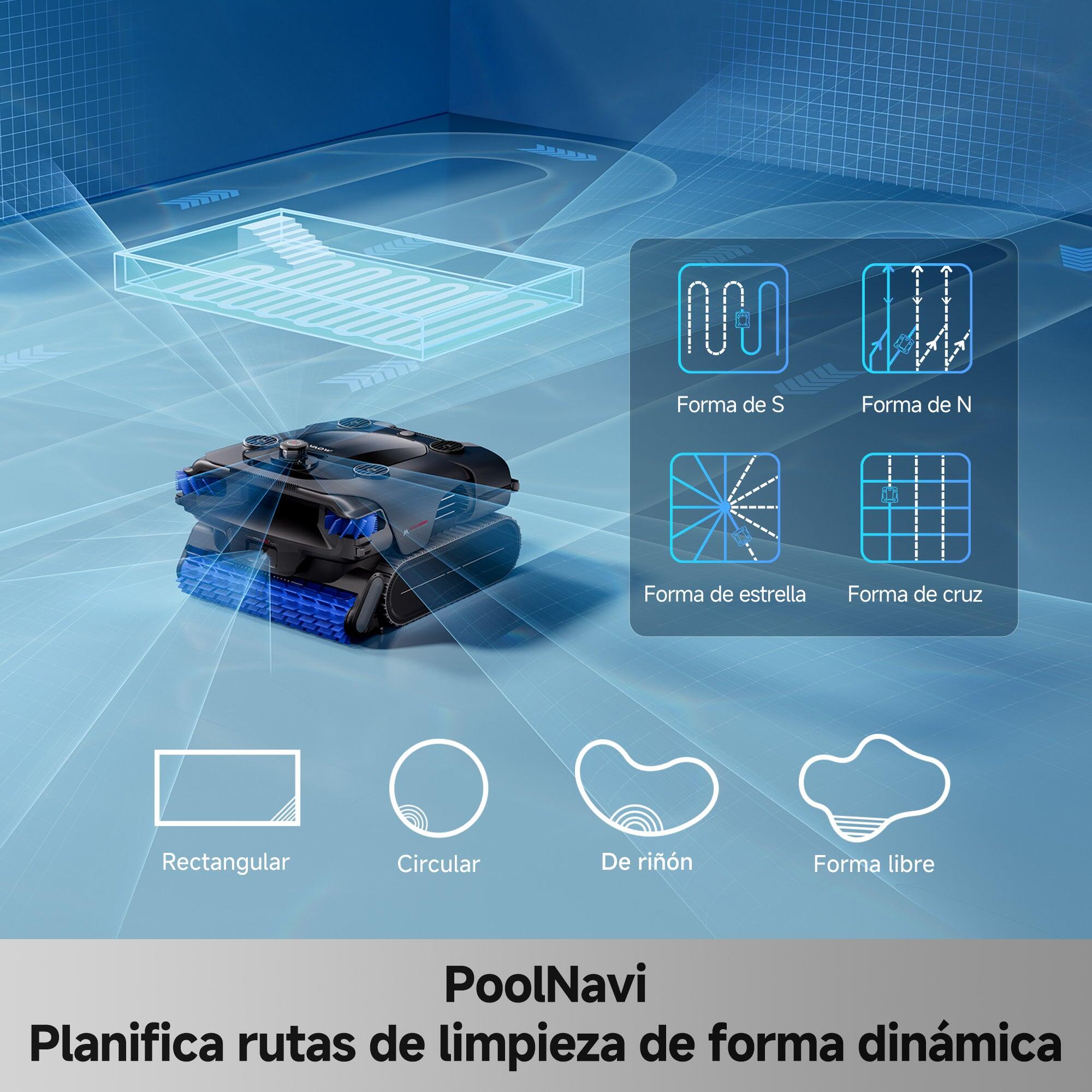 Mova - Rover X10 Robot Limpiafondos de piscina de batería sin cable 4/7