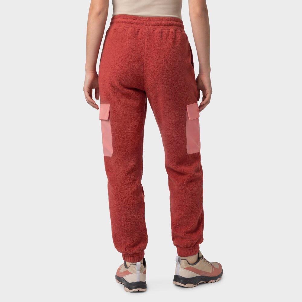 Pantalón largo cargo polar montaña mujer Arches-W Brick Rojo 6/6