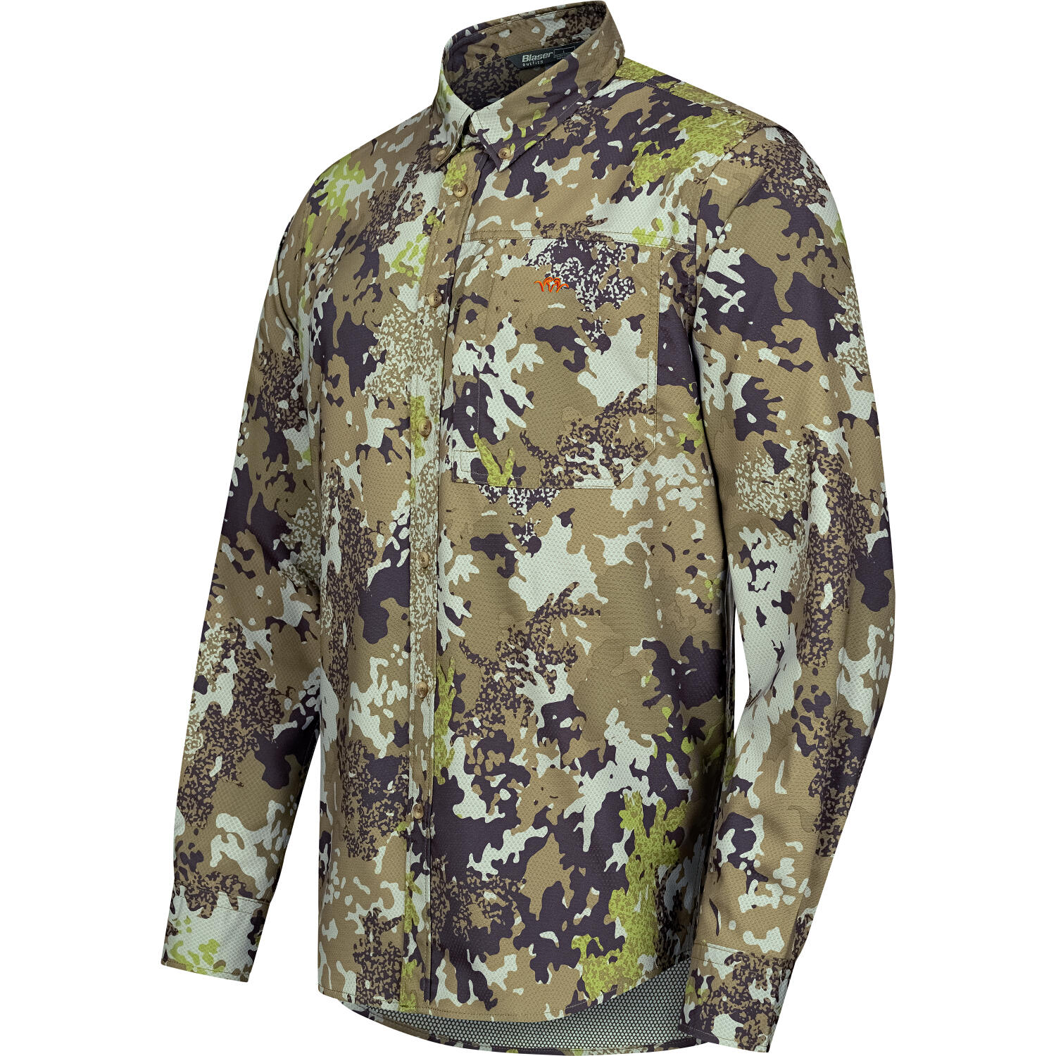Blaser AirFlow Hemd Herren (Huntec Camouflage) Größe S 3/5