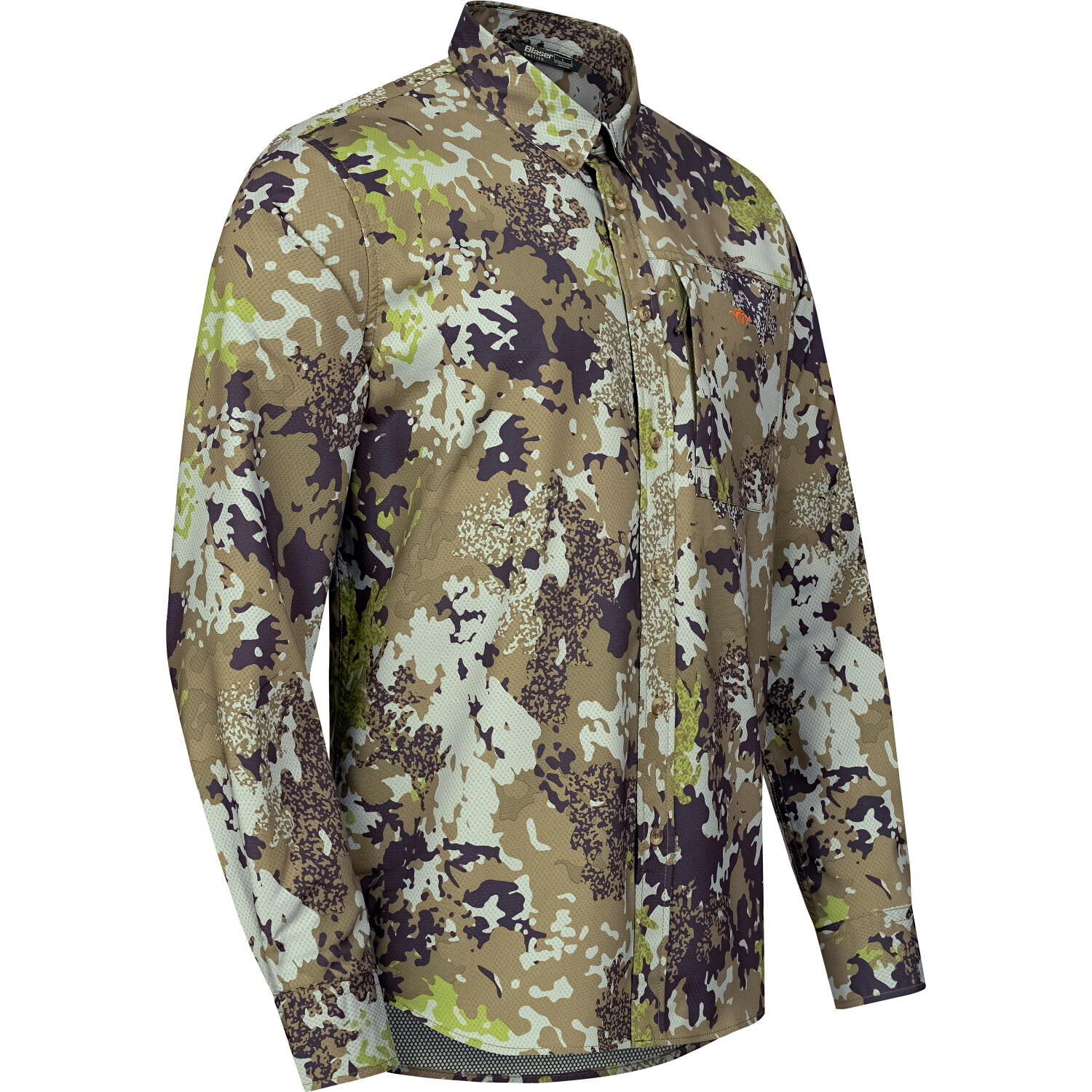 Blaser AirFlow Hemd Herren (Huntec Camouflage) Größe S 4/5