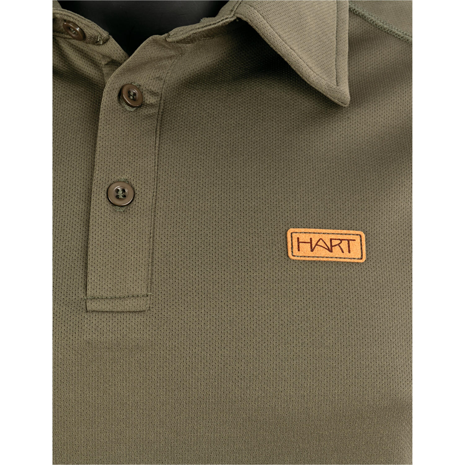 Hart Pace Polo-Shirt Herren (Olive) Größe 2XL 3/5