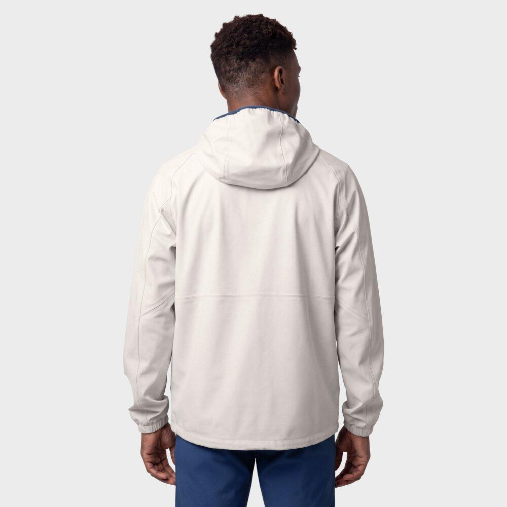 Chaqueta impermeable con capucha trail running hombre Canfranc Gray Gris 5/7