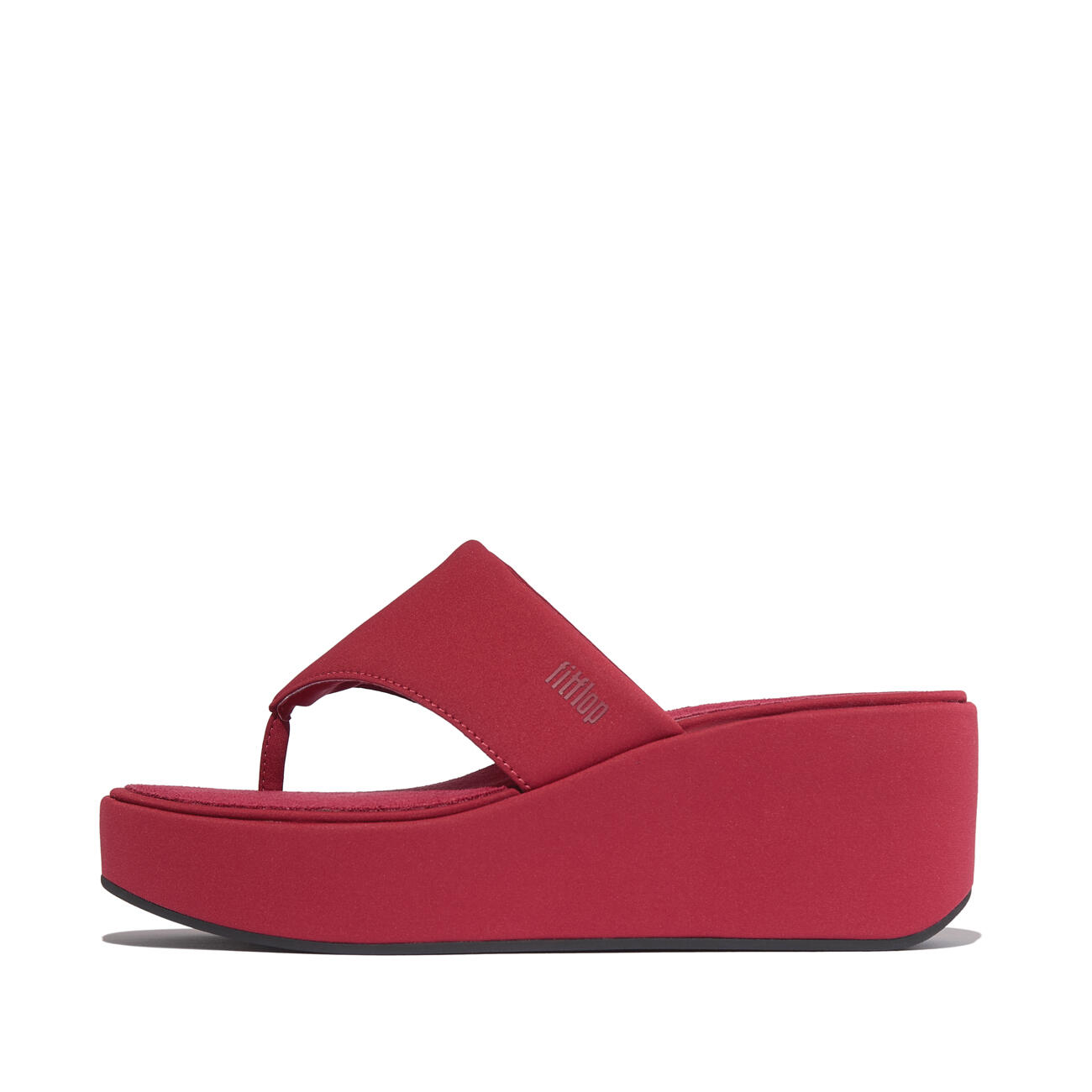 FITFLOP FitFlop Platfforms Wedge Toe-Post Sandals  ROOD 42 3/7