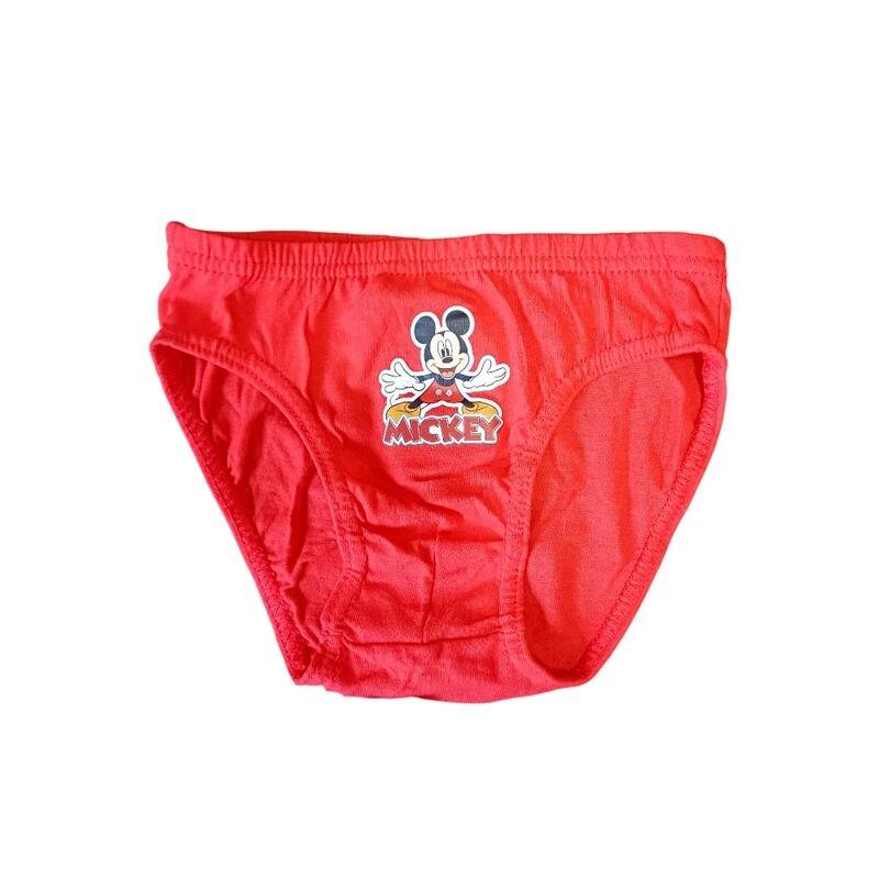Set 3 perechi chiloți băieți, multicolor, 100% bumbac, Happy, Mickey Mouse