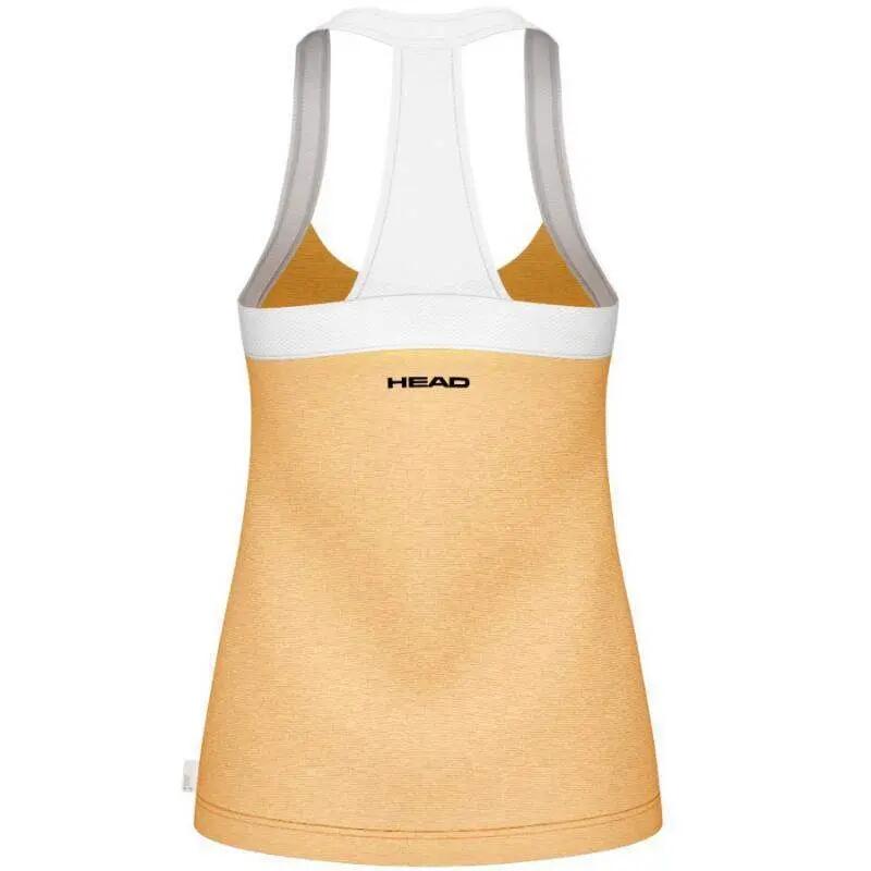 Camiseta Head Play Tech Amarillo Mujer 2/5