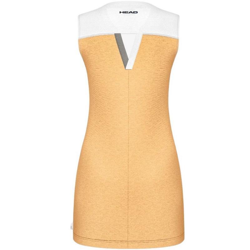 Vestido Head Play Tech Amarillo 2/5