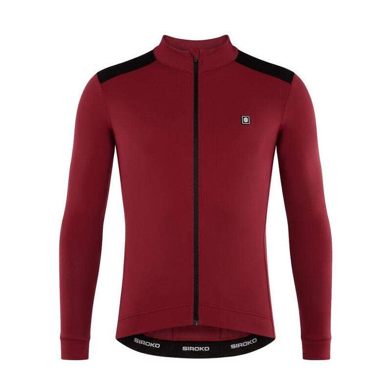 Tricou termic pentru pentru bărbați SRX M4 Grupetto Roșu