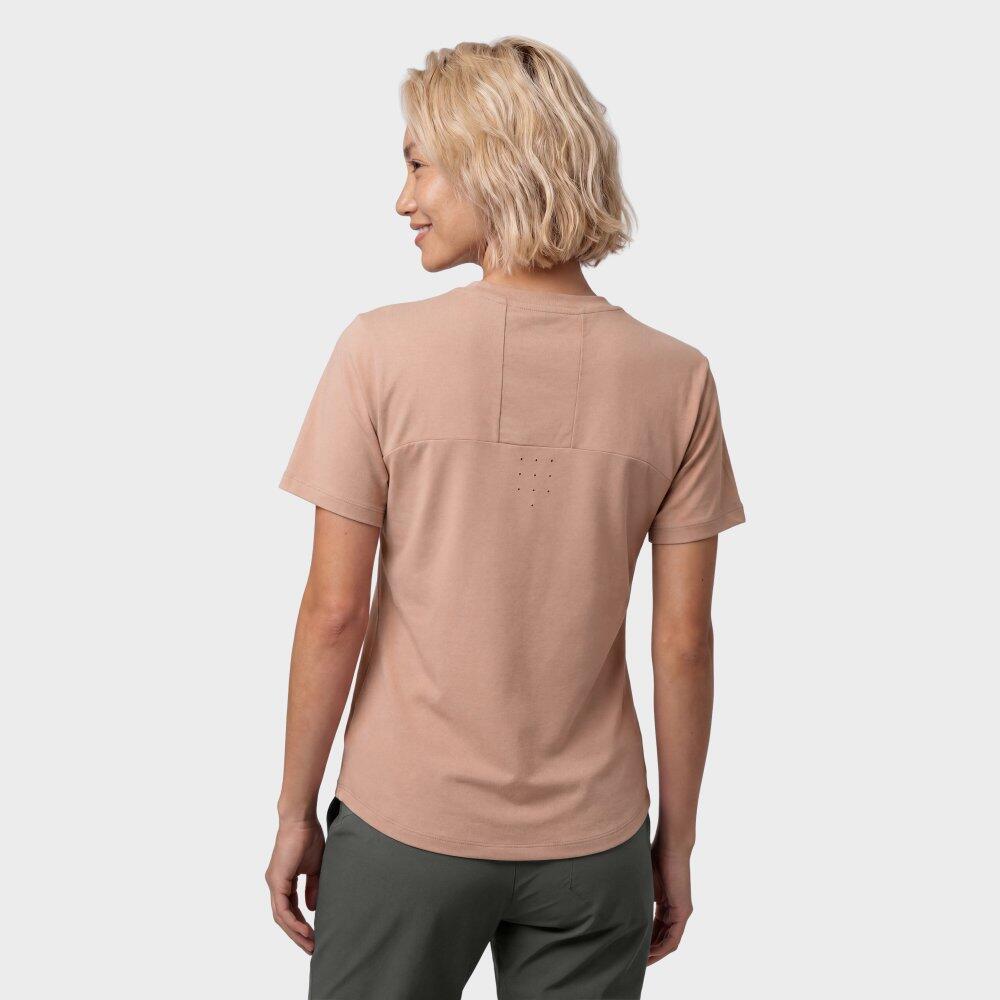Camiseta manga corta montaña mujer Ordesa-W Brown Marrón 6/7