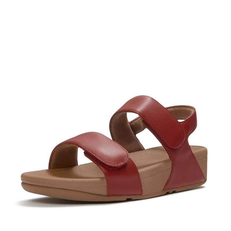 FITFLOP FitFlop Lulu Adjustable Leather Back-Strap Sandals  GEBRANDE BES 38