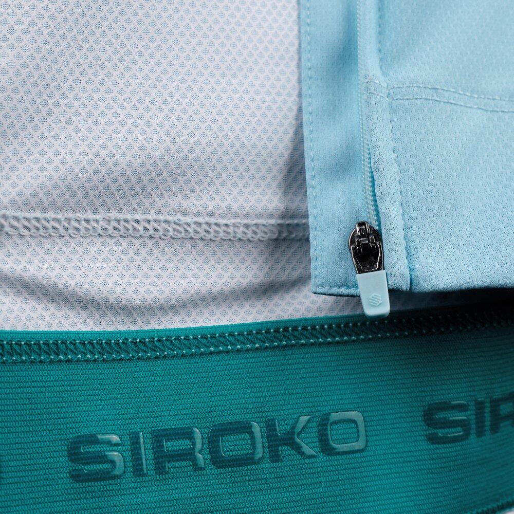 Maillot vélo mesh manches courtes femme Cyclisme M8-W NRC Blue Bleu 5/7