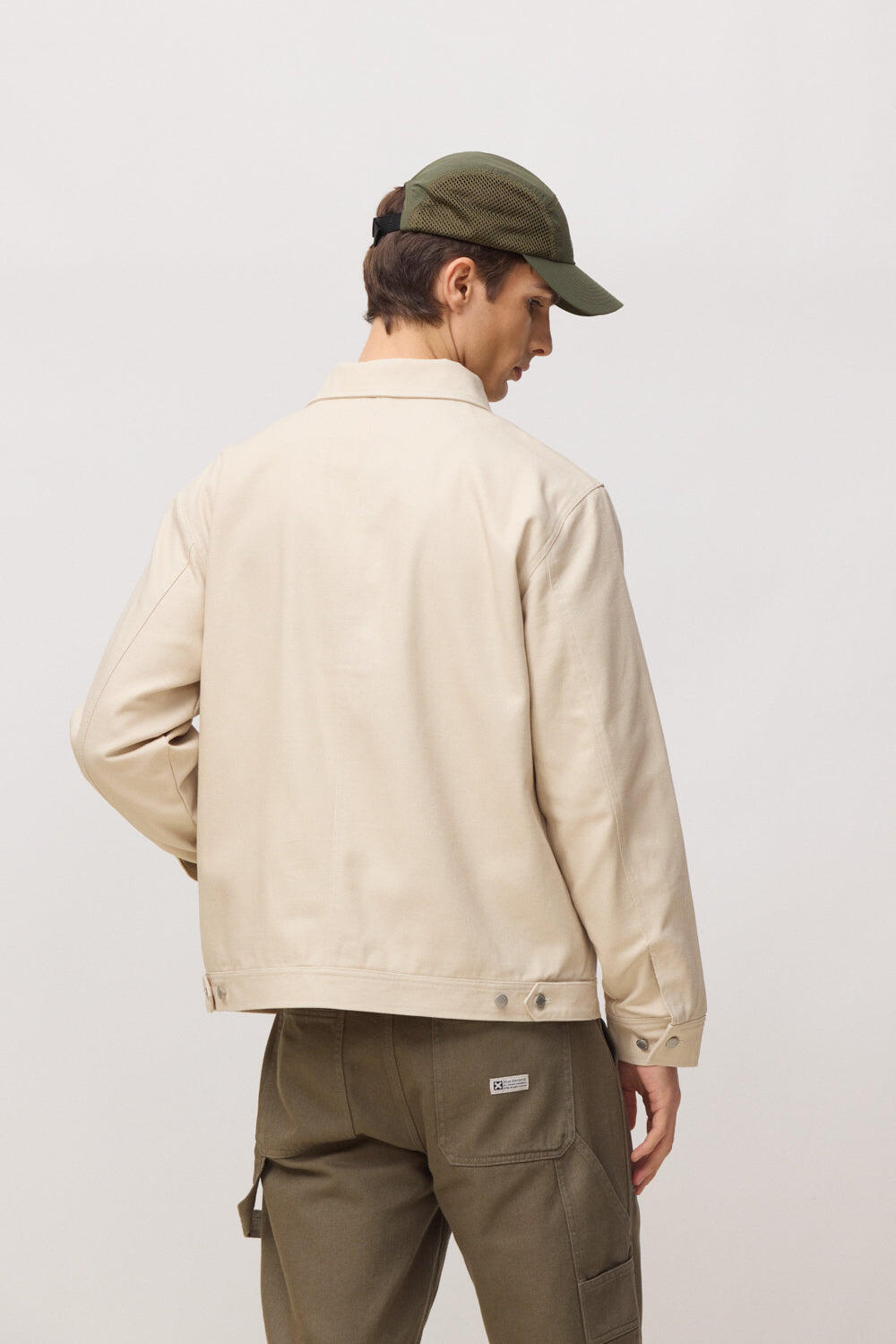 Chaqueta Hayden Blanco Roto de 100% Algodón 2/4