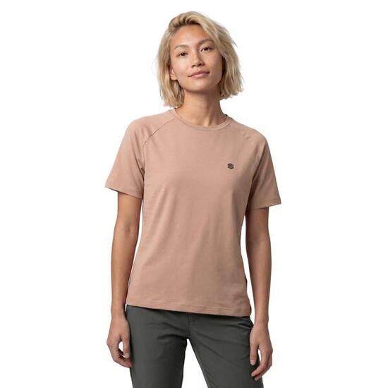 T-shirt randonnée manches courtes femme Ordesa-W Brown Marron
