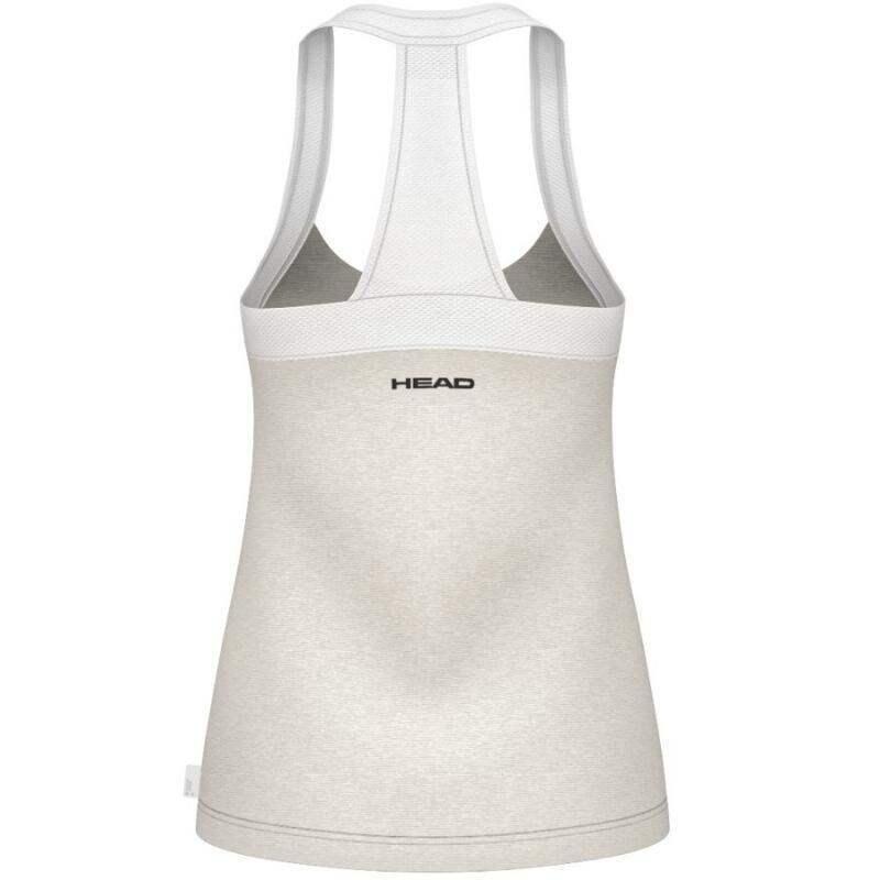 Camiseta Head Play Tech Gris Claro Mujer 2/5