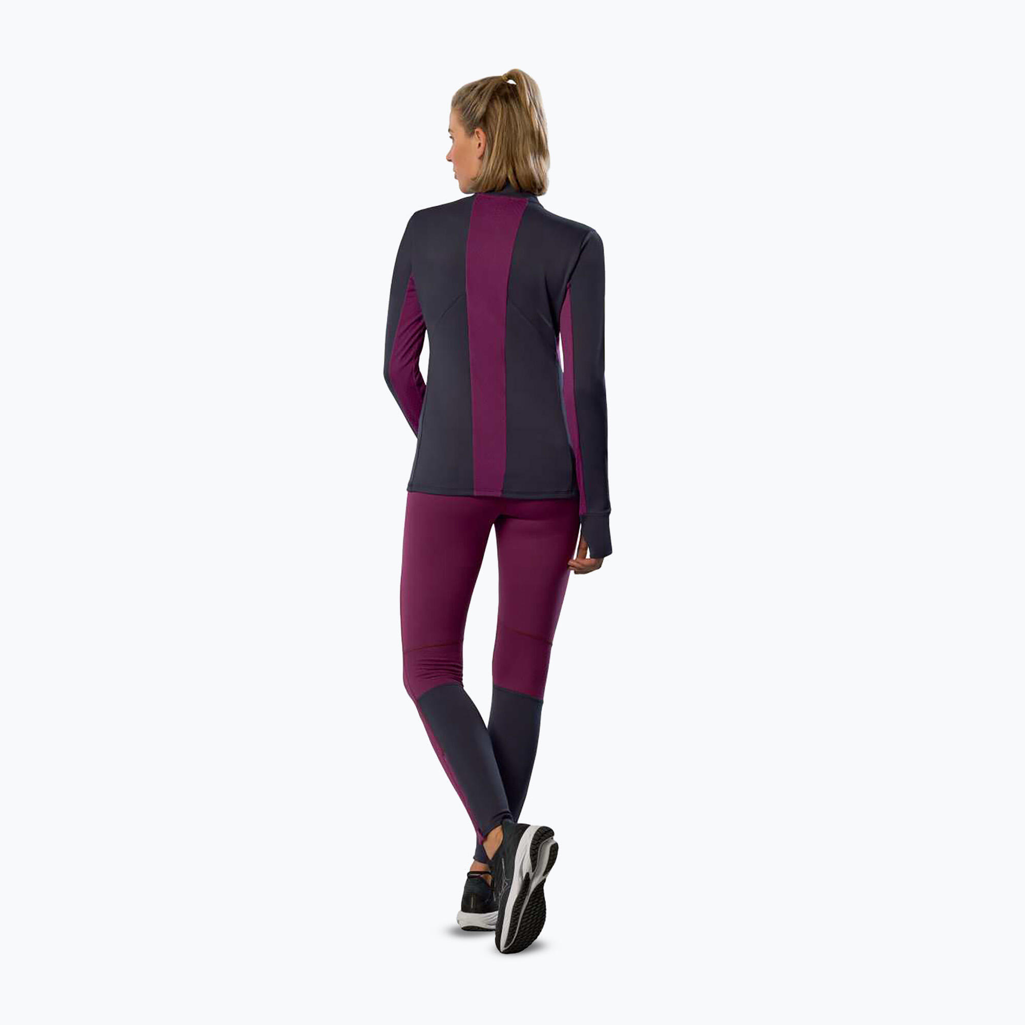 Bluza do biegania damska Mizuno Active Warm Half Zip 2/5