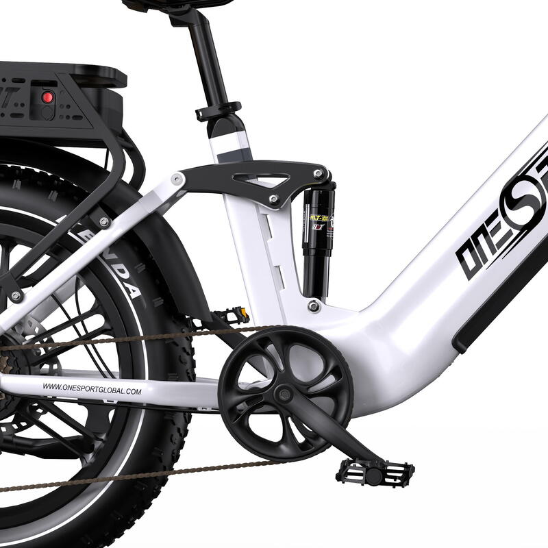 Bicicletă electrică ONESPORT OT08 PRO 48V 18Ah*2 Baterie dublă