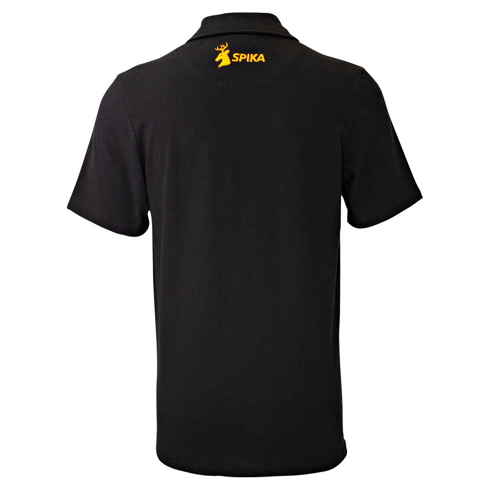 Spika GO Casual Polo Shirt Herren (Black) Größe M 3/3