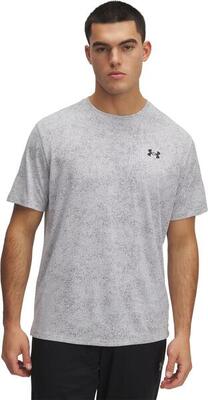 Under armour tech grijs heren shirt met korte mouwen