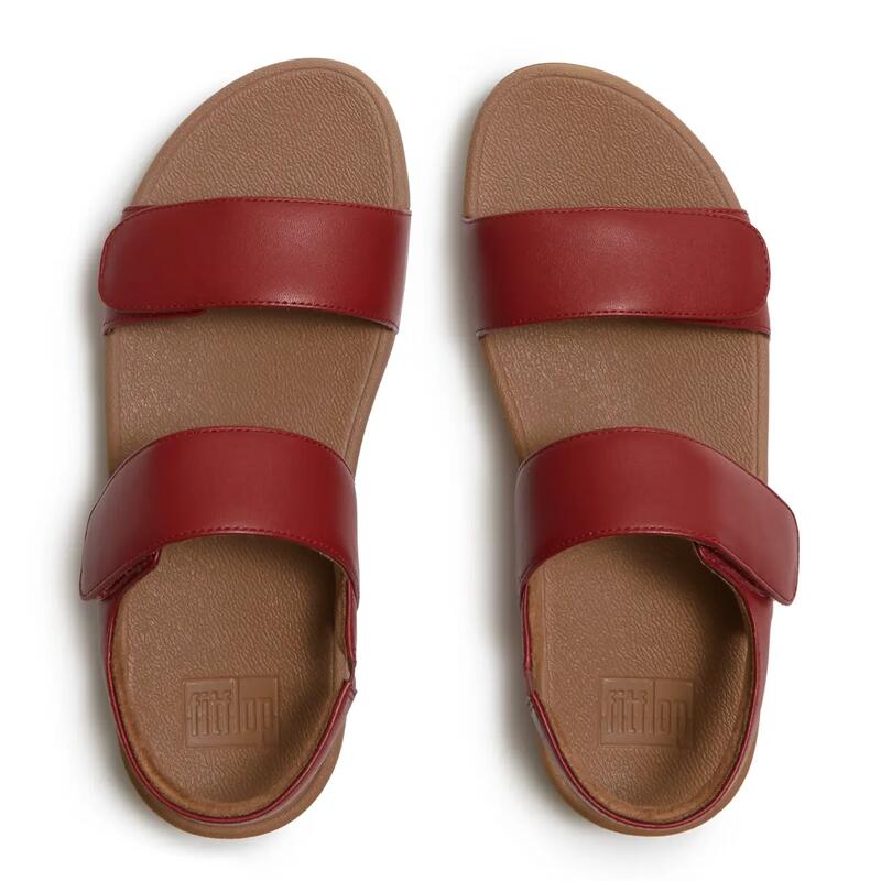 FITFLOP FitFlop Lulu Adjustable Leather Back-Strap Sandals  GEBRANDE BES 38