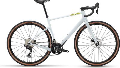 Bici gravel Cervélo Aspero Shimano GRX 12V 700 mm Bianca - Bici da esposizione