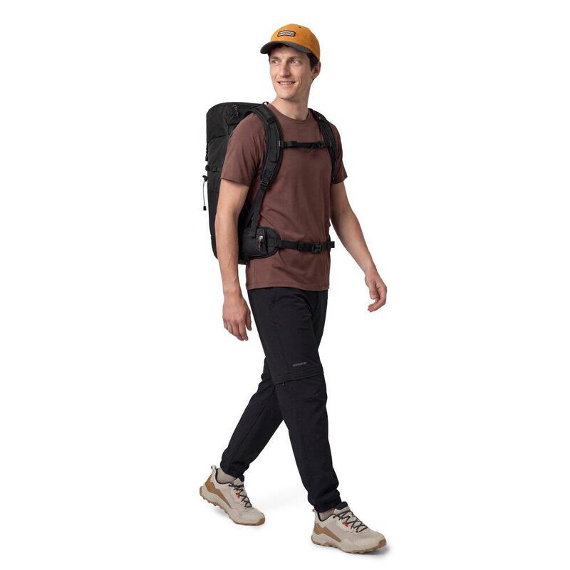 Tricou de drumeție cu mânecă scurtă pentru bărbați Ordesa Brown Maro