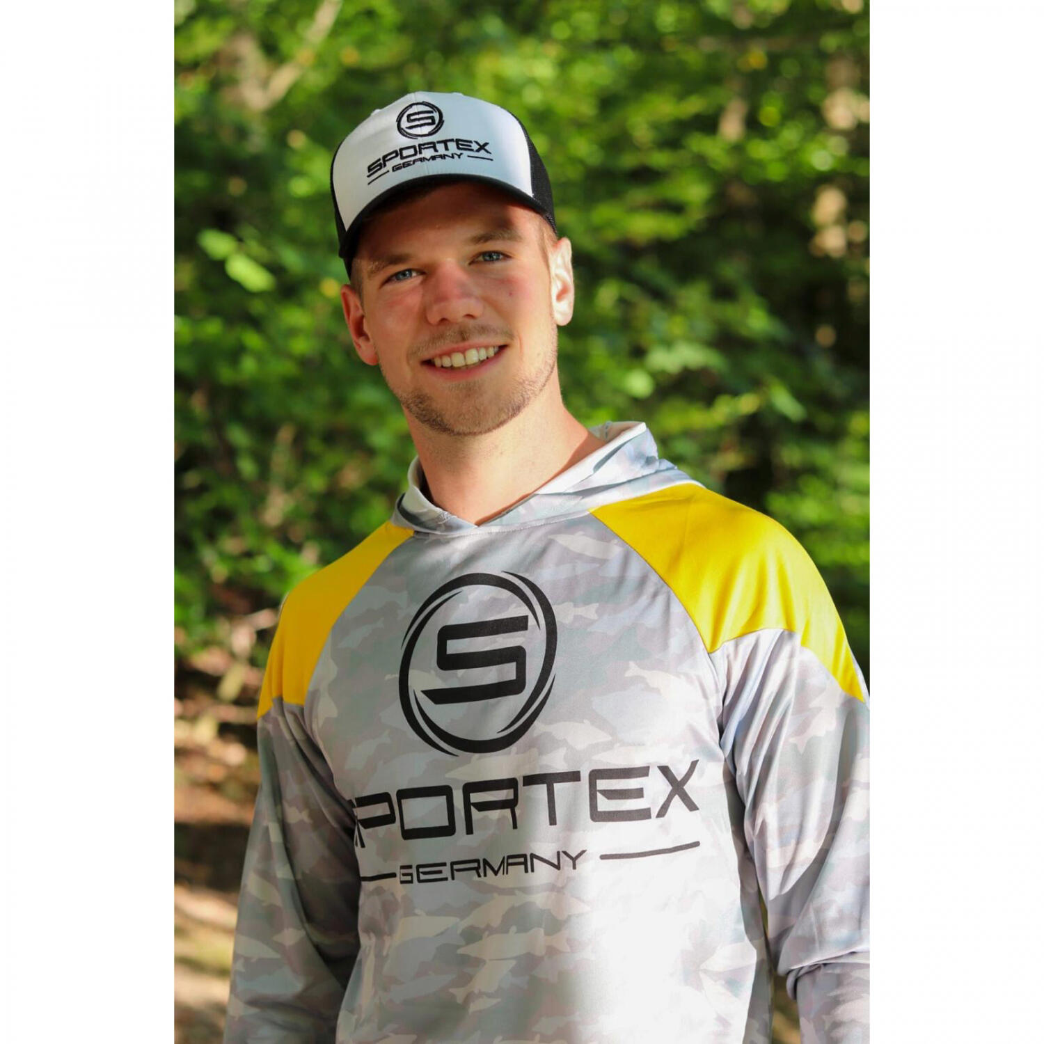 Sportex UPF-50 Shirt Herren (Yellow/Grey) Größe 2XL 2/4