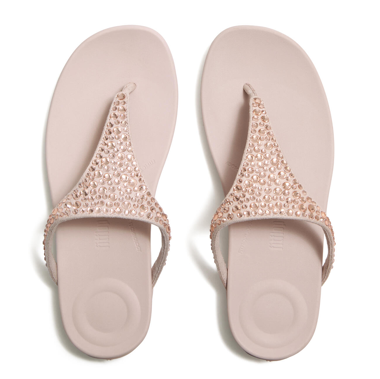 Sandales à bride entre les orteils en cristal mélangé FitFlop Solay 5/7