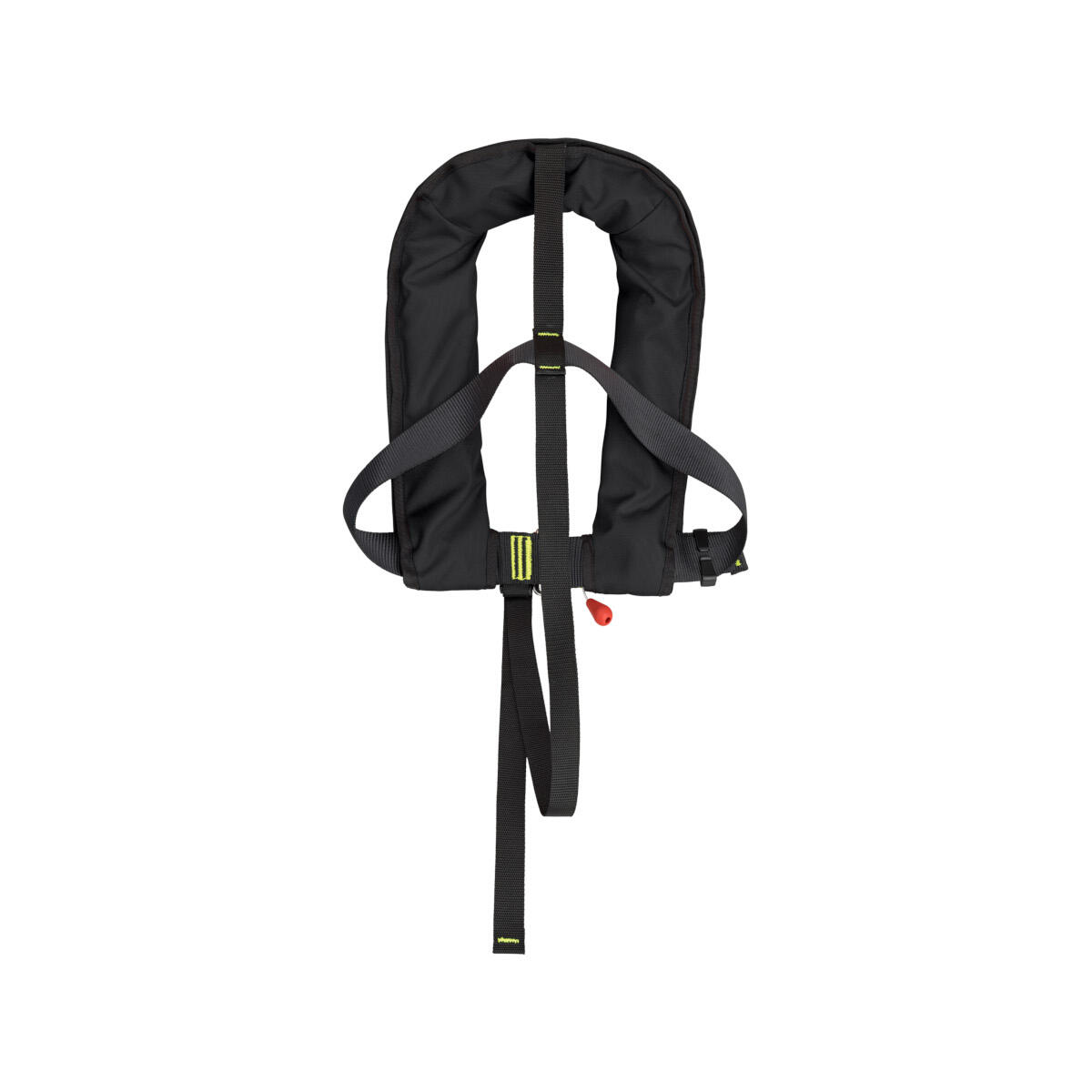 gilet de sauvetage automatique pour enfants 150N ISO avec harnais - noir 2/3