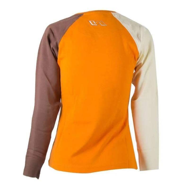 Varlion MD Moletom M/L06-MC615 Laranja Feminino 2/5