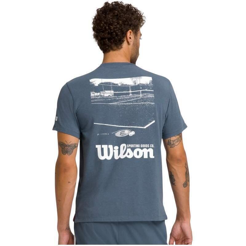 Camiseta Wilson Easy Street Azul 3/5