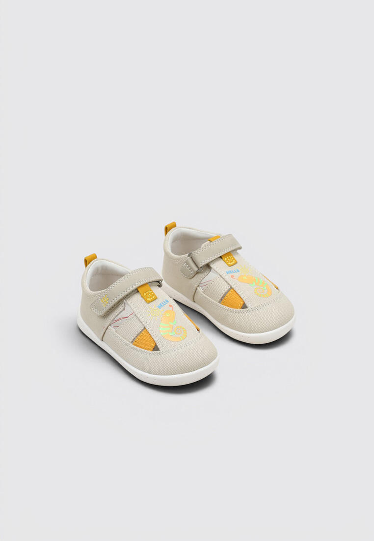 Sandalias Surf Niños Garvalín 262343  Beig 2/4