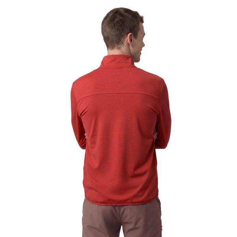 Pulover din fleece pentru pentru bărbați Platte Red Roșu