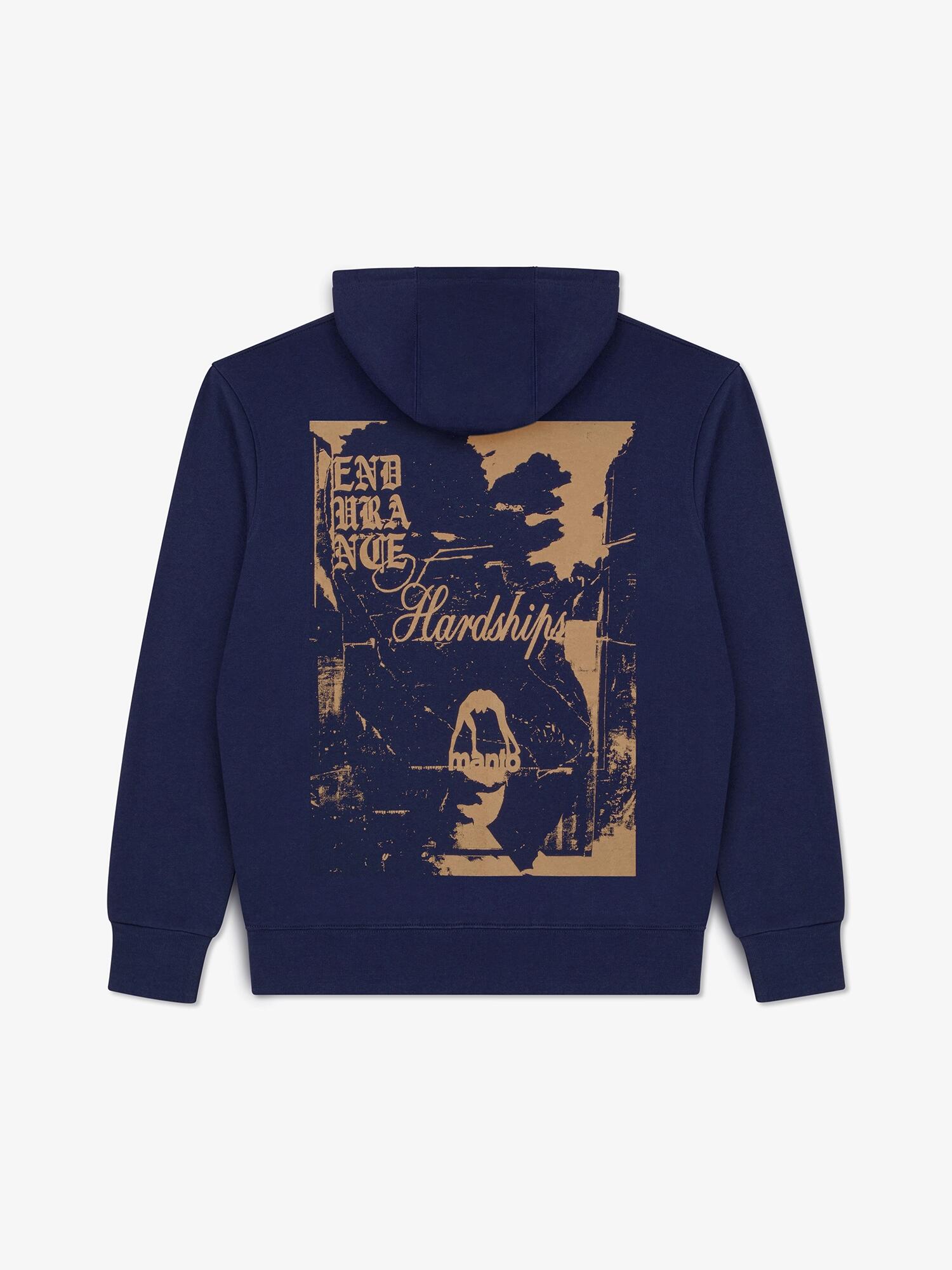 MANTO bluza z kapturem RESOLVE granatowa 2/6