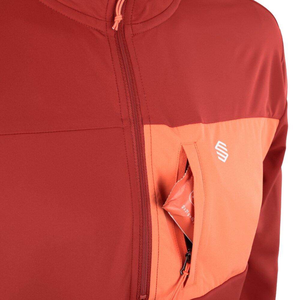 Pull polaire randonnée homme Platte Red Rouge 4/8