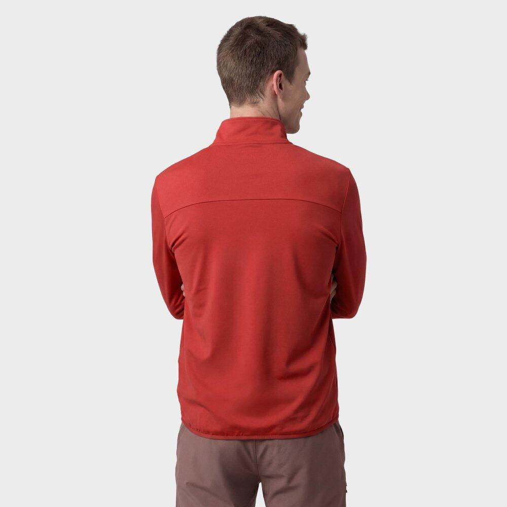 Pull polaire randonnée homme Platte Red Rouge 6/8