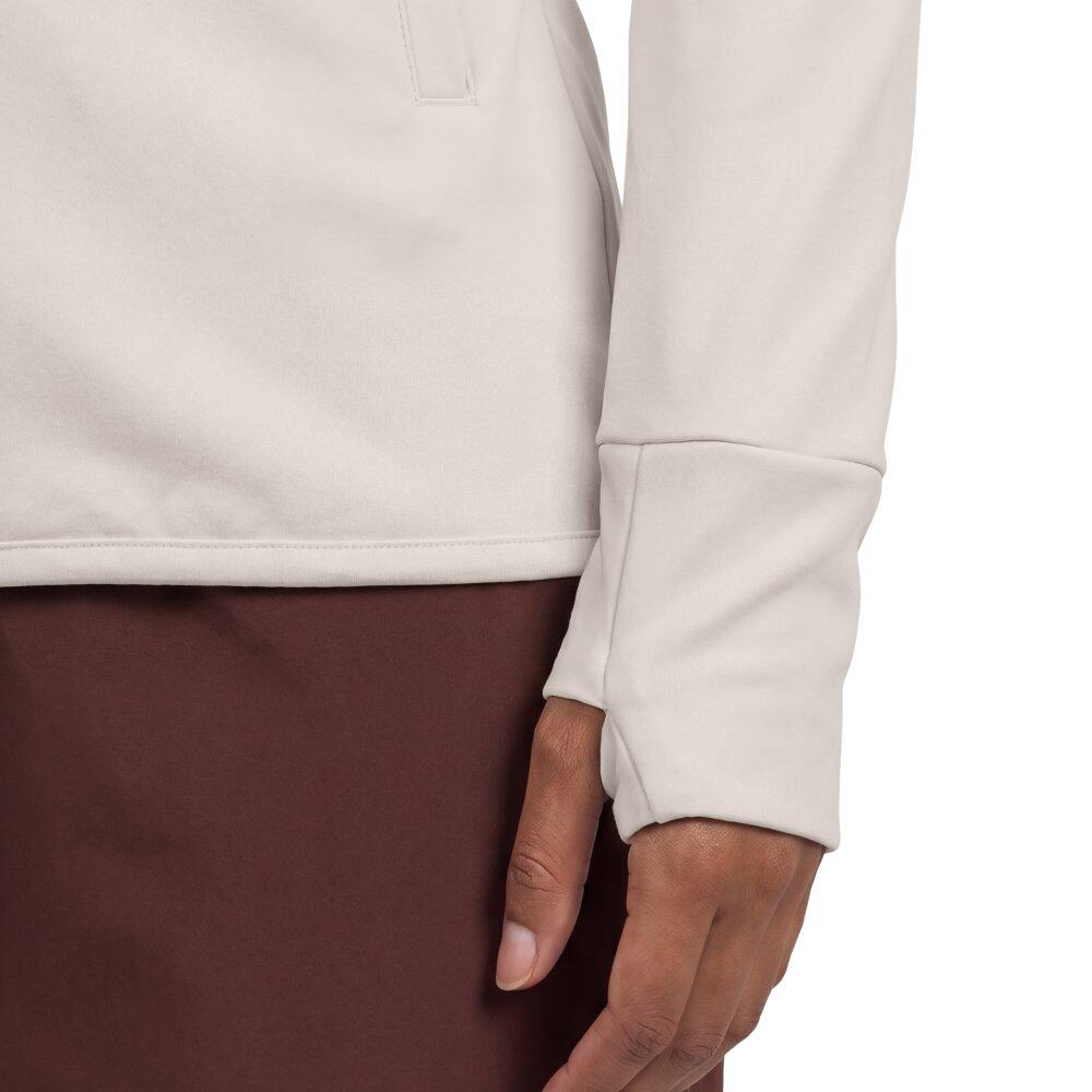 Pull polaire randonnée femme Symbol-W Sand Beige 5/8