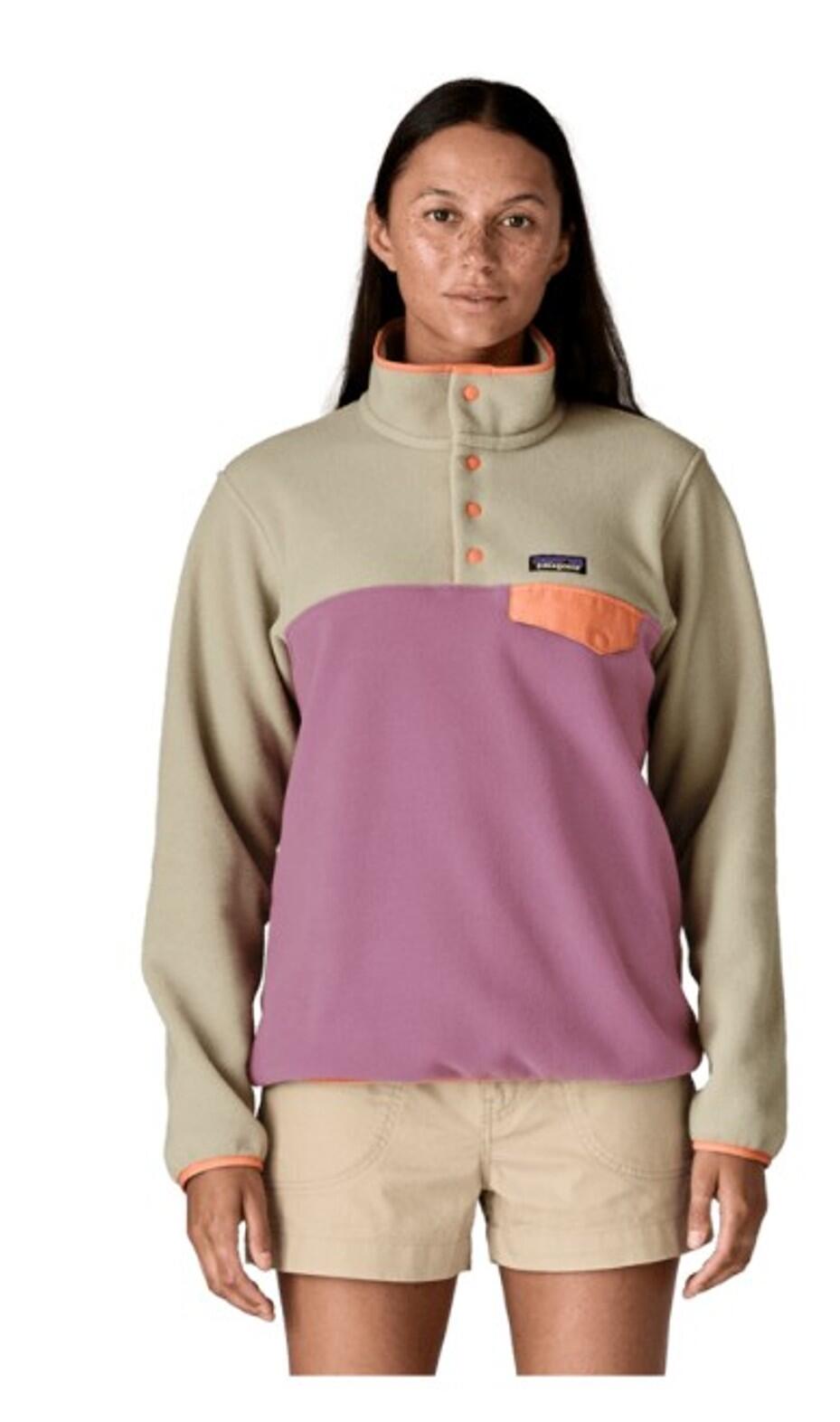 PATAGONIA Patagonia Damen Synchilla® Snap-T® Fleece Light Violet 2/3