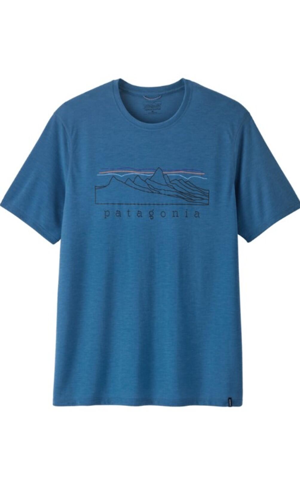 PATAGONIA Patagonia Herren Cap Cool Trail Shirt Aquatic Blue 1/3